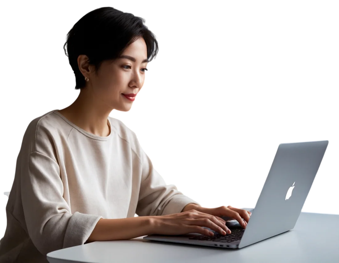 Happy user with CLICKE